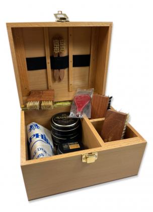 Coffret Cirage Groom Naturel Saphir Médaille d'Or_thumbnail Coffret Cirage Groom Naturel Saphir Médaille d'Or_thumbnail