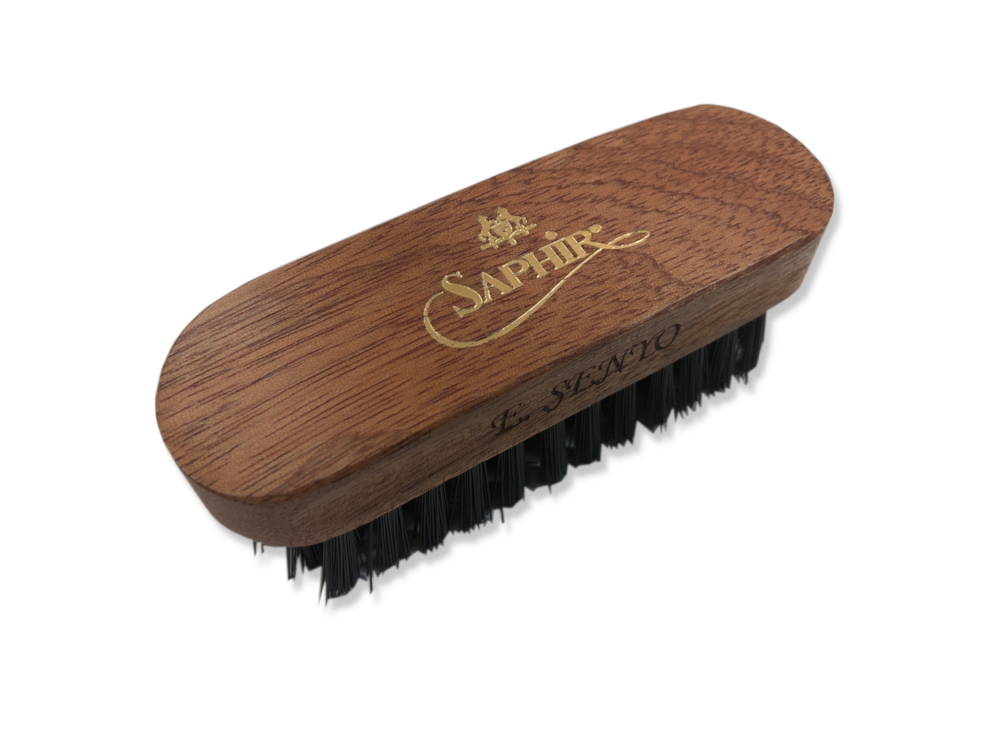 Brosse Nubuck Laiton Saphir Médaille d'Or_thumbnail Brosse Nubuck Laiton Saphir Médaille d'Or_thumbnail