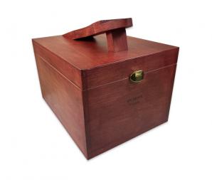 Coffret Repose Pied Acajou VALMOUR Coffret Repose Pied Acajou VALMOUR