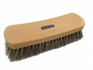 Brosse Crin de Cheval Naturel Saphir